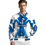 personalized creighton bluejays spider mark blue white varsity jacket best selling.webp