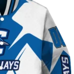 personalized creighton bluejays spider mark blue white varsity jacket best selling.webp
