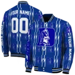 personalized-duke-blue-devils-bolt-stripe-blue-varsity-jacket-best-selling.webp