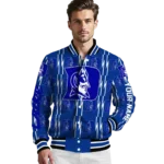 personalized-duke-blue-devils-bolt-stripe-blue-varsity-jacket-best-selling.webp
