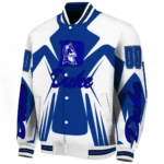 personalized duke blue devils spider mark blue white varsity jacket best selling.webp