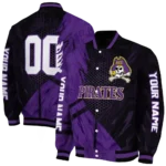personalized-east-carolina-pirates-hexagon-mesh-purple-black-varsity-jacket-best-selling.webp