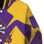 personalized east carolina pirates spider mark purple gold varsity jacket best selling.webp