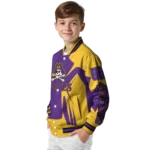 personalized east carolina pirates spider mark purple gold varsity jacket best selling.webp
