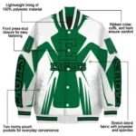 personalized eastern michigan eagles spider mark green white varsity jacket best selling.webp