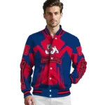 personalized fresno state bulldogs spider mark red blue varsity jacket best selling.webp