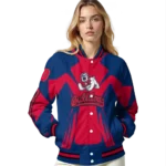 personalized fresno state bulldogs spider mark red blue varsity jacket best selling.webp