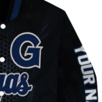 personalized-georgetown-hoyas-hexagon-mesh-blue-black-varsity-jacket-best-selling.webp