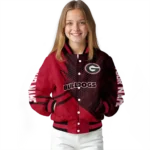 personalized-georgia-bulldogs-hexagon-mesh-red-black-varsity-jacket-best-selling.webp