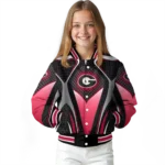 personalized-georgia-bulldogs-mesh-chest-black-varsity-jacket-best-selling.webp