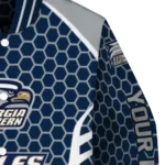 personalized-georgia-southern-eagles-hexagon-grid-blue-varsity-jacket-best-selling.webp