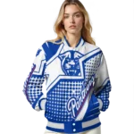 personalized georgia state panthers star burst blue varsity jacket best selling.webp