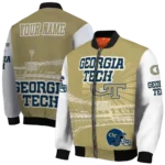 personalized-georgia-tech-yellow-jackets-ferris-arena-gold-white-bomber-jacket-best-selling.webp