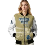 personalized-georgia-tech-yellow-jackets-ferris-arena-gold-white-bomber-jacket-best-selling.webp