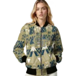 personalized-georgia-tech-yellow-jackets-pyramid-shapes-gold-bomber-jacket-best-selling.webp