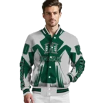 personalized-hawaii-rainbow-warriors-spider-mark-green-silver-varsity-jacket-best-selling.webp