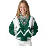 personalized-hawaii-rainbow-warriors-v-stripes-green-white-varsity-jacket-best-selling.webp