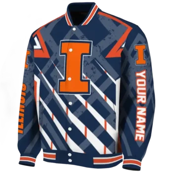 personalized illinois fighting illini chevron angles blue varsity jacket best selling.webp