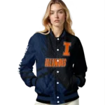 personalized-illinois-fighting-illini-hexagon-mesh-blue-black-varsity-jacket-best-selling.webp