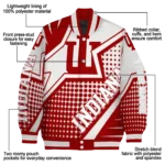 personalized indiana hoosiers star burst red varsity jacket best selling.webp