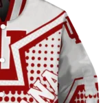 personalized indiana hoosiers star burst red varsity jacket best selling.webp