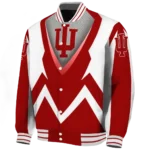personalized-indiana-hoosiers-v-stripes-red-white-varsity-jacket-best-selling.webp
