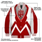 personalized-indiana-hoosiers-v-stripes-red-white-varsity-jacket-best-selling.webp