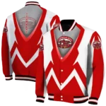 personalized-jacksonville-state-gamecocks-v-stripes-red-white-varsity-jacket-best-selling.webp