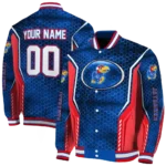 personalized-kansas-jayhawks-power-plate-blue-varsity-jacket-best-selling.webp