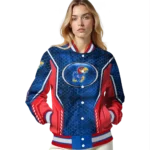 personalized-kansas-jayhawks-power-plate-blue-varsity-jacket-best-selling.webp