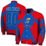 personalized-kansas-jayhawks-spider-mark-blue-crimson-varsity-jacket-best-selling.webp