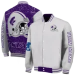 personalized-kansas-state-wildcats-speckled-arms-purple-gray-varsity-jacket-best-selling.webp