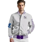 personalized-kansas-state-wildcats-speckled-arms-purple-gray-varsity-jacket-best-selling.webp