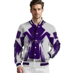 personalized-kansas-state-wildcats-spider-mark-purple-grey-varsity-jacket-best-selling.webp