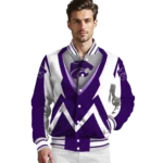 personalized-kansas-state-wildcats-v-stripes-purple-white-varsity-jacket-best-selling.webp