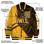personalized-kennesaw-state-owls-hexagon-mesh-gold-black-varsity-jacket-best-selling.webp