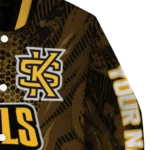 personalized-kennesaw-state-owls-hexagon-mesh-gold-black-varsity-jacket-best-selling.webp