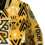 personalized kennesaw state owls pyramid shapes gold varsity jacket best selling.webp