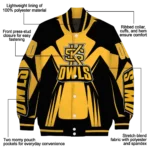personalized-kennesaw-state-owls-spider-mark-gold-black-varsity-jacket-best-selling.webp