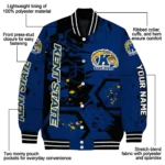 personalized-kent-state-golden-flashes-hexagon-cluster-navy-blue-black-varsity-jacket-best-selling.webp