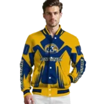 personalized-kent-state-golden-flashes-spider-mark-navy-blue-gold-varsity-jacket-best-selling.webp