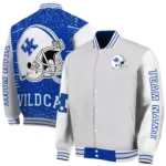 personalized-kentucky-wildcats-speckled-arms-blue-gray-varsity-jacket-best-selling.webp