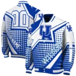 personalized kentucky wildcats star burst blue varsity jacket best selling.webp