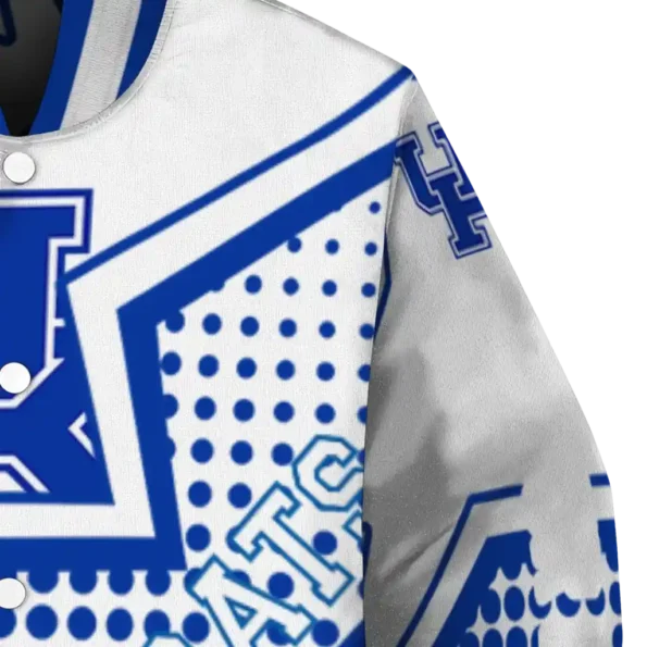 personalized kentucky wildcats star burst blue varsity jacket premium grade.webp
