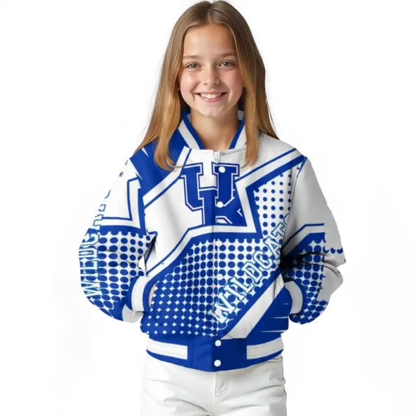 personalized kentucky wildcats star burst blue varsity jacket top rated.webp