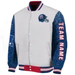 personalized-liberty-flames-speckled-arms-red-gray-varsity-jacket-best-selling.webp
