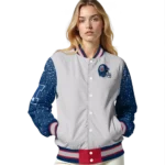personalized-liberty-flames-speckled-arms-red-gray-varsity-jacket-best-selling.webp