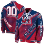personalized liberty flames star burst red varsity jacket best selling.webp