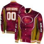 personalized-louisiana-monroe-warhawks-power-plate-red-varsity-jacket-best-selling.webp