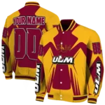 personalized-louisiana-monroe-warhawks-spider-mark-red-gold-varsity-jacket-best-selling.webp